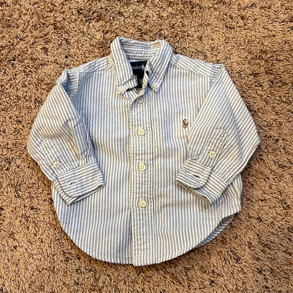 Ralph Lauren Shirts & Tops Baby Boy Ralph Lauren Button Up Poshmark